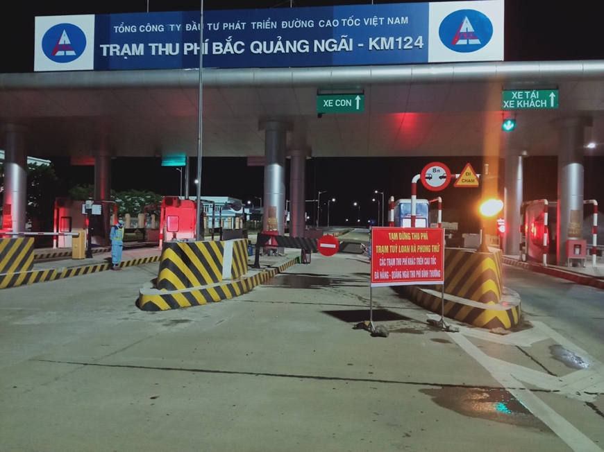 Sử dụng dịch vụ thu phí ETC trên tuyến đường cao tốc Đà Nẵng - Quảng Ngãi từ 0 giờ 00 phút ngày 01/8/2022