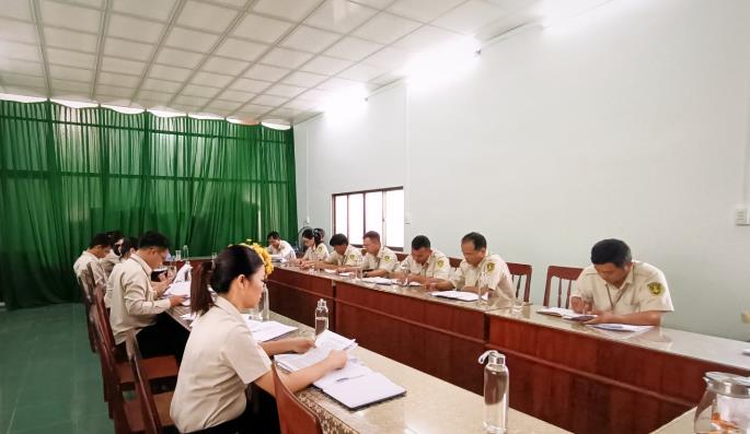Chi bộ VIII: Tổ chức sinh hoạt chuyên đề Quý II/2023 theo chủ điểm: “Tư tưởng Hồ Chí Minh về con người và yêu cầu xây dựng con người mới”