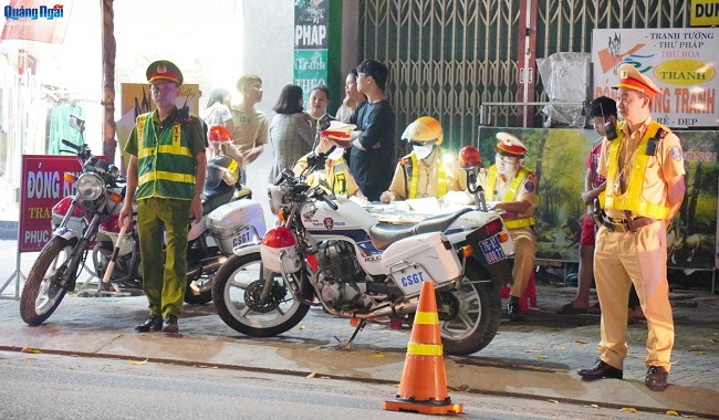 Tình hình trật tự an toàn giao thông tháng 02 năm 2024 trên địa bàn tỉnh Quảng Ngãi